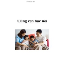 Cùng con học nói