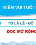 Bài giảng môn Tiếng Việt lớp 2 sách Kết nối tri thức năm học 2021-2022 - Bài 22: Đọc mở rộng (Trường Tiểu học Thạch Bàn B)