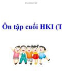 Bài giảng môn Tiếng Việt lớp 3 năm học 2021-2022 - Tuần 18: Ôn tập cuối học kì 1 - Tiết 1 (Trường Tiểu học Thạch Bàn B)