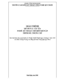 Giáo trình Cắt tỉa (Nghề: Kỹ thuật chế biến món ăn - Trình độ: Trung cấp) - CĐ Kỹ thuật Công nghệ Quy Nhơn