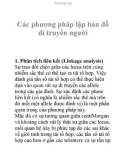 Các phương pháp lập bản đồ di truyền người