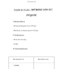 Luyện từ và câu - MỞ RỘNG VỐN TỪ: TỔ QUỐC