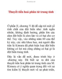 Thuyết tiến hoá phân tử trung tínhỞ phần II, chương V đã đề cập tới một