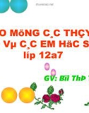 Giáo án điện tử sinh học: Sinh học lớp 12- Phân ly độc lập (Cơ bản)