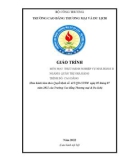 Giáo trình Thực hành nghiệp vụ nhà hàng II (Ngành: Quản trị nhà hàng - Cao đẳng) - Trường Cao đẳng Thương mại và Du lịch Thái Nguyên