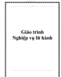 Giáo trình: Nghiệp vụ lữ hành