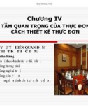 Bài giảng môn Quản trị nhà hàng: Chương 5 - GV. Trần Thu Hương