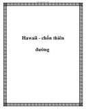 Du lịch Hawaii - chốn thiên đường