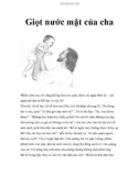 Giọt nước mặt của cha