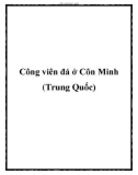 Công viên đá ở Côn Minh (Trung Quốc)