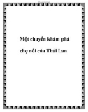 Một chuyến khám phá chợ nổi của Thái Lan