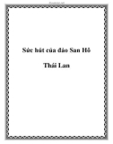 Sức hút của đảo San Hô Thái Lan