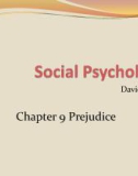 Lecture Social Psychology - Chapter 9: Prejudice