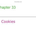 Lecture Professional cooking (6/e) - Chapter 33: Cookies