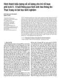 Hình thành biểu tượng về số lượng cho trẻ rối loạn phổ tự kỉ 5 - 6 tuổi thông qua hình ảnh hóa thông tin: Thực trạng và bài học kinh nghiệm