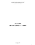 Giáo trình Thương mại điện tử (2009): Phần 1