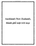 Auckland (New Zealand), thành phố mặt trời mọc