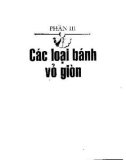 Chế biến bánh phương Tây: Phần 2