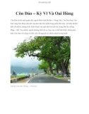 Côn Đảo – Kỳ Vĩ Và Oai Hùng