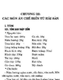 Kỹ thuật chế biến món ăn: Phần 2