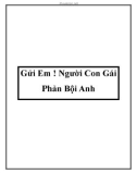 Gửi Em ! Người Con Gái Phản Bội Anh