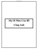 Mẹ Ơi Máu Của Bồ Công Anh