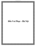 Đền Voi Phục - Hà Nội