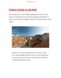 Lisbon cổ kính và yên bình