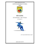 Bài giảng Vovinam - Việt võ đạo 2 - ĐH Phạm Văn Đồng