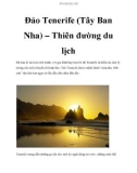 Đảo Tenerife (Tây Ban Nha)