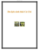 Du lịch sinh thái Củ Chi