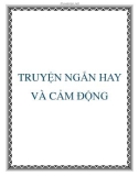 TRUYỆN NGẮN HAY VÀ CẢM ĐỘNG