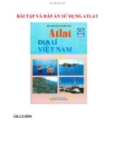 BÀI TẬP VÀ ĐÁP ÁN SỬ DỤNG ATLAT đề 1