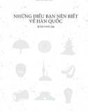 những điều bạn nên biết về hàn quốc: phần 1