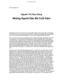 Những Người Đàn Bà Cuối Năm