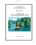 Tài liệu giảng dạy Các loại hình du lịch - Trường Cao đẳng Công nghệ TP.HCM (2021)