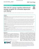 Pilot trial of a group cognitive behavioural therapy program for comorbid depression and obesity