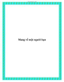 Mang về một người bạn