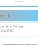 Lecture Electronic commerce - Chapter 14: E-Commerce Strategy and Global EC