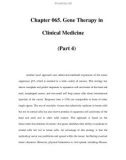 Chapter 065. Gene Therapy in Clinical Medicine (Part 4)