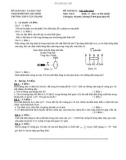 ĐỀ THI HỌC KỲ II - NĂM HỌC: 2012-2013 Môn: Vật lí Khối: 11 - THPT CẦN THẠNH A