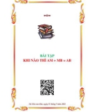 Bài tập khi nào thì AM + MB = AB - Toán lớp 6