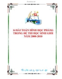 14 BÀI TOÁN HÌNH HỌC PHẲNG TRONG ĐỀ THI HỌC SINH GIỎI NĂM 2000 - 2010