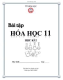 Bài tập Hóa học lớp 11 (Học kì 2) năm 2022-2023 - Trường THPT Đào Sơn Tây