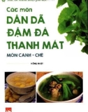 Tìm hiểu các món canh - chè dân dã thanh mát: Phần 1