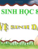 Bài giảng Sinh học 8 bài 42: Vệ sinh da