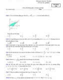 Đề thi KSCL môn Toán lớp 12 năm 2017-2018 lần 5 - THPT Nguyễn Viết Xuân - Mã đề 206