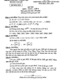 Đề thi học sinh giỏi cấp huyện môn Toán lớp 6 năm 2020-2021 - Phòng GD&ĐT huyện Cao Lộc