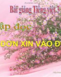 Bài giảng Tập đọc: Đơn xin vào Đội - Tiếng việt 3 - GV.N.Phương Mai