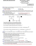 Đề thi thử ĐH đợt 3 năm 2017 môn Sinh học - THPT Trần Hưng Đạo - Mã đề 136